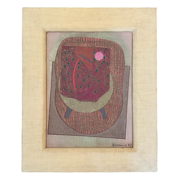 Abstract Mixed Media Masterpiece by Jose Luis Serrano - Picture 1 of 15